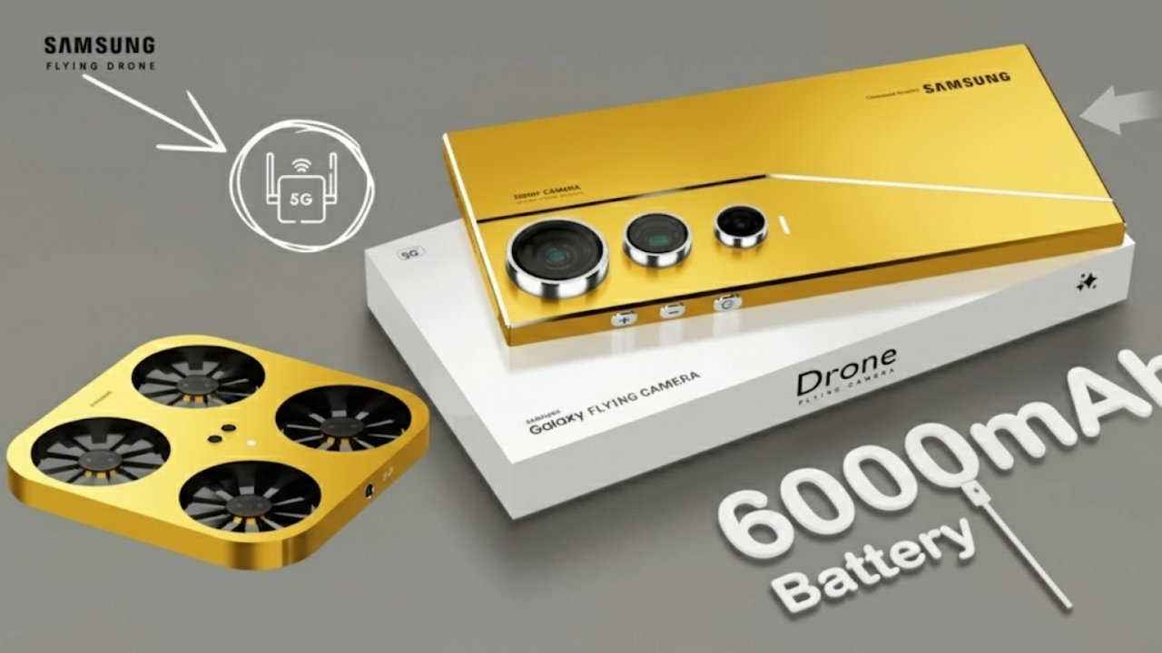 Samsung Flying Camera Phone 5G Launch: 200MP Drone Camera and Dimensity 9400 Chipset
