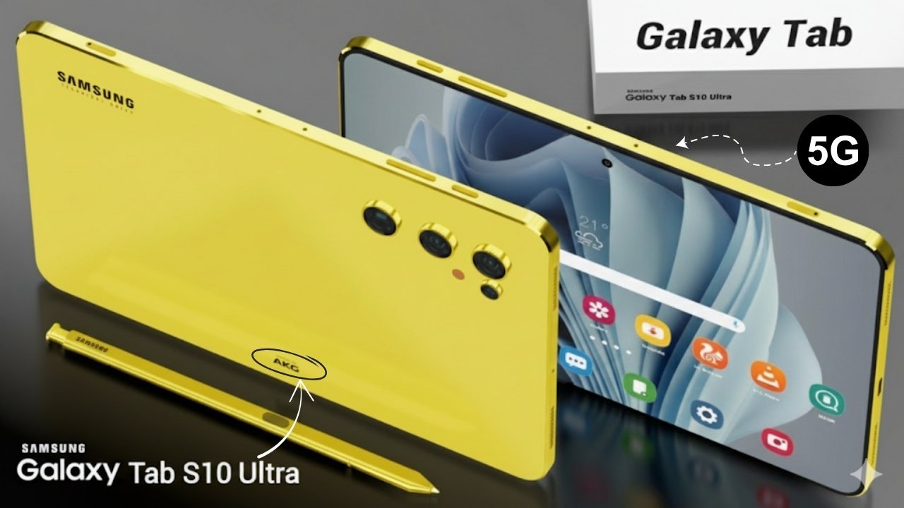 Samsung Galaxy Tab S10 Ultra 5G – Snapdragon 8 Gen 3, 100MP Camera, 16GB RAM