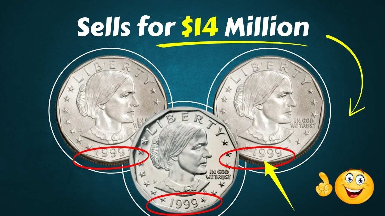 1999 Susan B. Anthony Dollar Worth $14 Millions – Coin Collectors Take Note